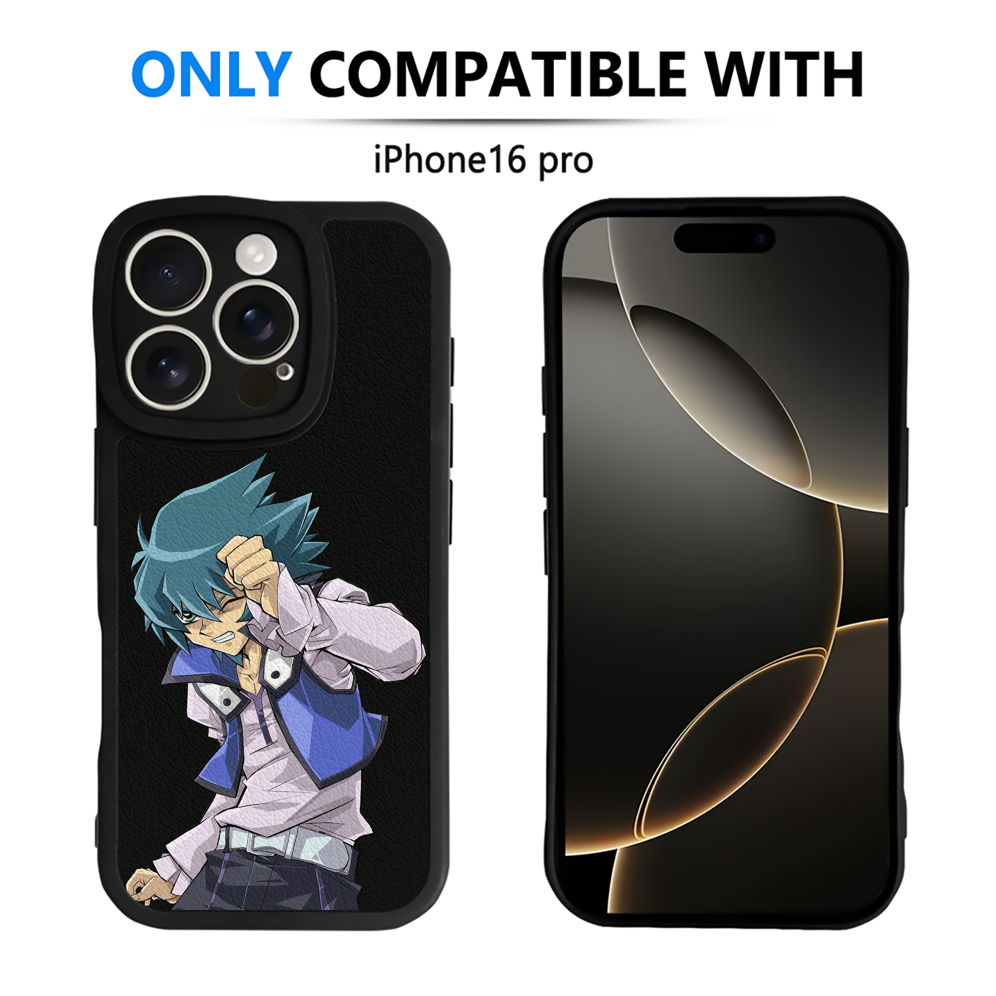 遊☆戯☆王 Yu-Gi-Oh! 【iPhone 16シリーズ対応】シリコンスマホケース（レザー調） 材質：シリコン